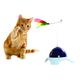 Pawise 28516 Intelligenzspielzeug für Katzen Interaktives Katzenspielzeug Flying Feather