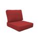 TK Classics Miami 4 Piece Outdoor Lounge Chair Cushion Set Acrylic, Terracotta in Red | 6 H in | Wayfair CUSHIONS-MIAMI-02A-TERRACOTTA