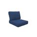 TK Classics Miami 10 Piece Outdoor Lounge Chair Cushion Set Acrylic in Blue | 6 H in | Wayfair CUSHIONS-MIAMI-06E-NAVY