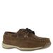 Rockport Works World Tour Steel Toe Boat Shoe - Mens 11 Brown Oxford Medium