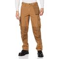 Carhartt Men's Multi Pocket Washed Duck Pant Work Utility Brown, 32W x 32L