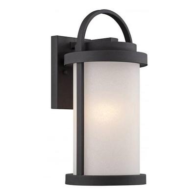 Nuvo Lighting 32651 - NUVO 62/651 LED OUTDOOR WALL FIXTURE W/ ANTIQUE WHITE GLASS Outdoor Sconce LED Fixture