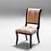 Astoria Grand Gigasso Dining Chair Wood/Upholstered/Fabric in Brown | 39 H x 22.5 W x 26 D in | Wayfair ABB66E0F09994786A2433DCB756C10C1