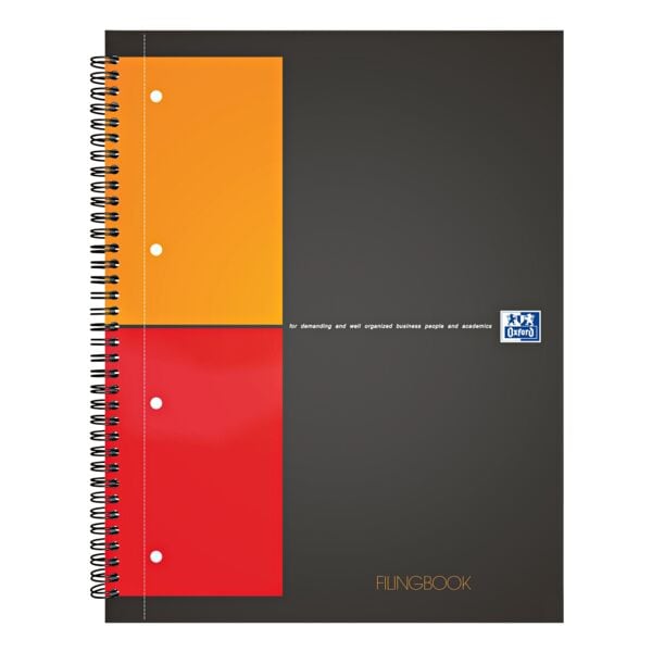 Oxford Business Collegeblock »International Filingbook« schwarz Image