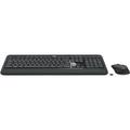 Logitech MK540 Advanced Kabellose Tastatur und Maus Combo für Windows, Englishes QWERTY-Layout - Schwarz