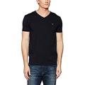 GANT Herren The Original Slim V-neck T-shirt T Shirt, Schwarz (Black 5), S EU