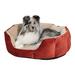 MidWest Homes for Pets Quiet Time Deluxe Tulip Nesting Pet Bed in Brown | 10 H x 26.75 W x 20 D in | Wayfair 40279-TRS