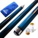 CUESOUL SOOCOO Series 58" 19oz 12.75mm Tip Maple Pool Cue Stick Set with Joint/Shaft Protector and Cue Towel(CSSC-U103)