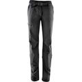 Maier Sports Women's Lulaka Hiking Trousers, Outdoor Pants, Breathable Trekking Trousers with roll-up Function Black