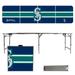 Seattle Mariners Striped Design 8' Portable Folding Tailgate Table