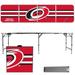 Carolina Hurricanes Striped Design 8' Portable Folding Tailgate Table