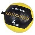 Tunturi Unisex Adult Functional Fitness Wall Ball - Slam Ball - 4kg Yellow - Yellow, 1