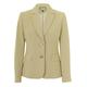 Busy Women's Beige Suit Jacket Blazer 26