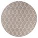 White 96 x 0.39 in Indoor Area Rug - Winston Porter Jouanna Geometric Handmade Flatweave Wool Taupe/Cream Area Rug Wool | 96 W x 0.39 D in | Wayfair