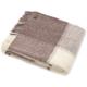 Tweedmill Textiles 100% Pure New Wool Block Check Throw, Jacob, 150x180cm