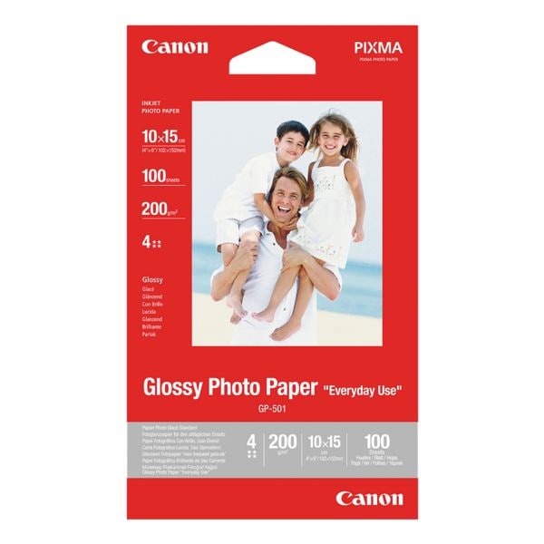 Canon Fotopapier »Glossy Photo Paper« weiß Image