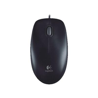 Logitech Optische Maus »B100« schwarz, 4.7x13.1x8 cm Image