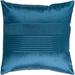 Willa Arlo™ Interiors Arber Pleated Throw Pillow Cover Polyester in Blue | 18 H x 1 D in | Wayfair WLAO2373 40954224