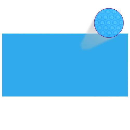 vidaXL Rechteckige Pool-Abdeckung PE Blau 732 x 366 cm