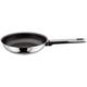 Stellar Stay Cool SL13 Stainless Steel Frying Pan Non-Stick, 20cm, Engineered Stay-Cool Handle, Oven Safe, Dishwasher Safe