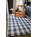 Blue/Navy 27 x 0.2 in Area Rug - Erin Gates by Momeni Marlborough Handwoven Navy Blue/Ivory Rug Wool | 27 W x 0.2 D in | Wayfair MARLBMLB-1NVY2380