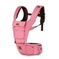 SONARIN All Season Multifunctional Hipseat Baby Carrier,Breathable, Cozy & Soothing for Babies, Easy to Carry and Easy Mom,Adapted to Your Child's Growing(Pink)