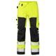 Fristads Kansas 100975 High Viz Trousers Hi-Vis Yellow/Black C46(32" W/32 L)