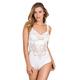 Miss Mary of Sweden Fantastic Flair Women's Non-Wired Soft Lace Body White