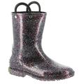 Western Chief Glitter Rain Boot - Girls 12 Toddler Multi Boot Medium