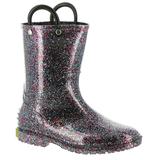 Western Chief Glitter Rain Boot - Girls 9 Toddler Multi Boot Medium