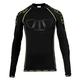 uhlsport Uhlsh Men Bionikframe Longsleeve Baselayer Men's Longsleeve - Black/Fluo Yellow, Large