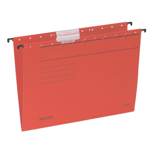 Leitz Hängemappen »Alpha 1985« 25 Stück rot