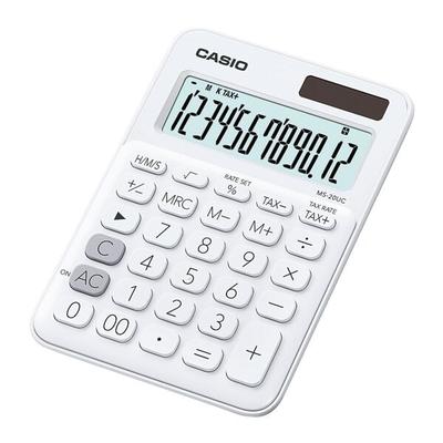 Tischrechner »MS-20UC« weiß, CASIO, 10.5x2.3x14.95 cm
