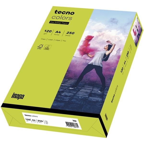 tecno Farbige Papiere »Rainbow / tecno Colors« grün Image