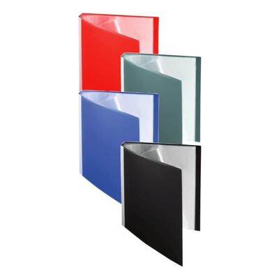Präsentations-Sichtbuch 20 Hüllen rot, Foldersys, 24x31 cm