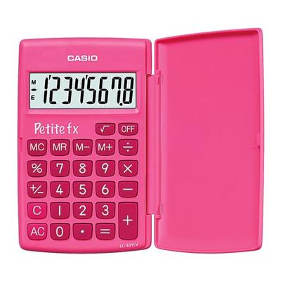 CASIO Taschenrechner »Petite FX« pink, 7.5x1.07x12 cm