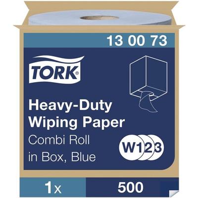 Tork Industrie-Wischtücher blau 2-lagig 23,5 x 34 cm (1x500 Blatt) blau, 23.5 cm Image