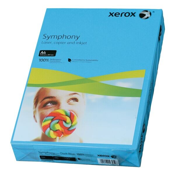 Xerox Farbiges Papier »Symphony« blau Image