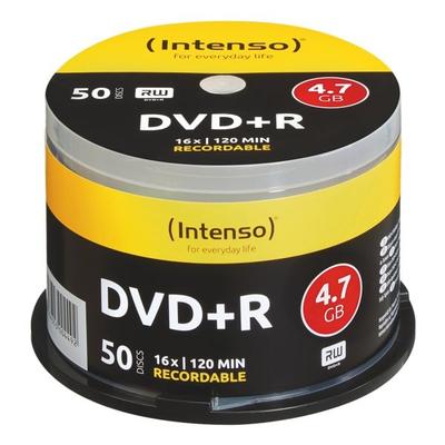 DVD-Rohlinge »DVD+R« 50 Stück silber, Intenso
