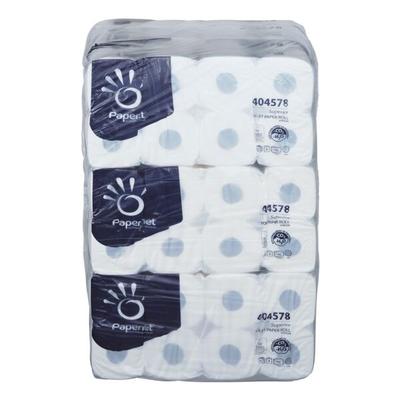 Papernet Toilettenpapier 4-lagig - 72 Rollen weiß
