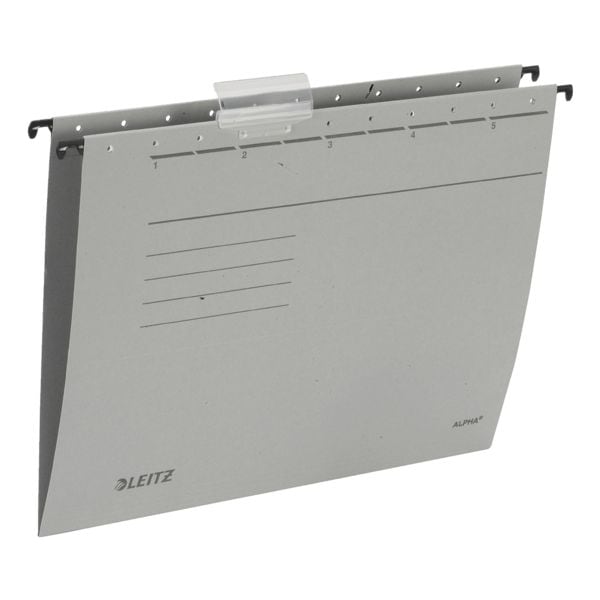 Leitz Hängemappen »Alpha 1985« 25 Stück grau