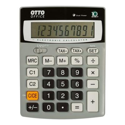 Tischrechner »OC-1017« grau, OTTO Office, 10.4x2.8x13.7 cm