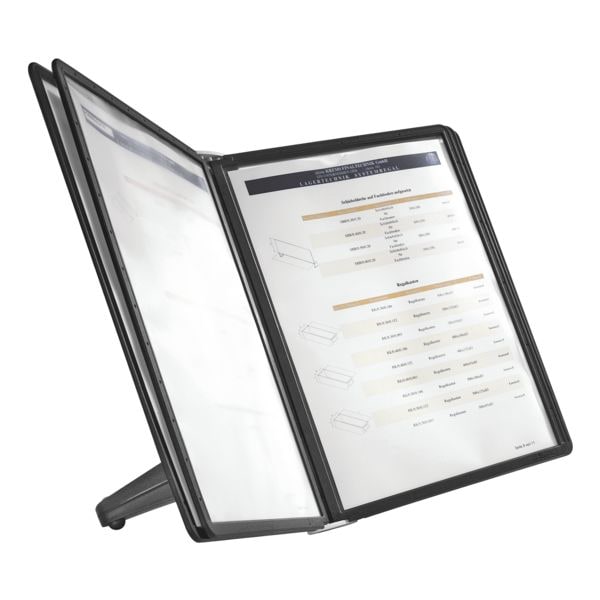 Durable Sichttafelständer »Sherpa® Soho 5 554001« schwarz, 26.3x34x7.5 cm Image