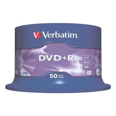 Verbatim DVD-Rohlinge »DVD+R« 43550 silber Image