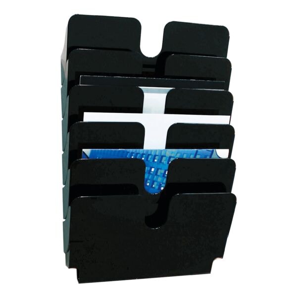 Durable Wand-Prospekthalter »Flexiplus 1700014« für A4 quer schwarz, 52x34x2.3 cm Image