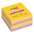 Haftnotizblock »Carnival Collection liniert« 101 x 101 mm, 6 Stück grün, Post-it Super Sticky