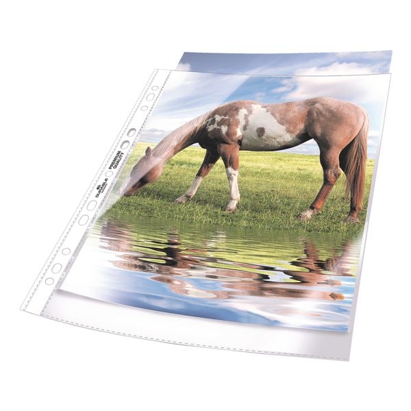 Durable Prospekthüllen A4 glasklar - 50 Stück transparent Image