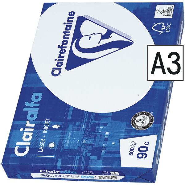 Clairefontaine Multifunktionales Druckerpapier »2800« A3 90 g weiß Image