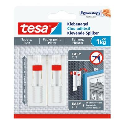 tesa Klebenagel für Tapete und Putz 77774 weiß