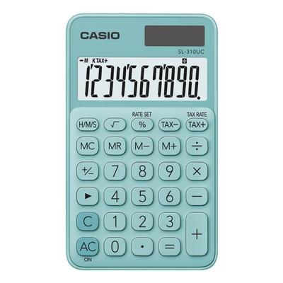 CASIO Taschenrechner »SL-310UC« türkis, 7x0.8x11.8 cm